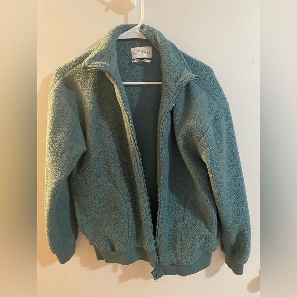 Urban outfitters fleece bomber jacket